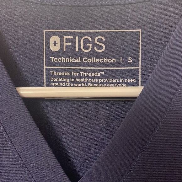 Figs SLIM Casma- Navy - Picture 2 of 4